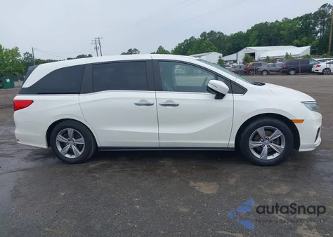 2018 Honda Odyssey Ex-L из США, поврежденный, VIN 5FNRL6H74JB060188